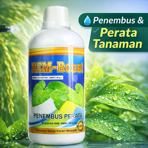 NEM-Boost – Penembus & Perata Tanaman Perekat Pestisida